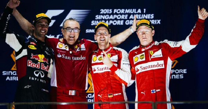 Singapore Grand Prix 2015: Sebastian Vettel có danh hiệu thứ 3