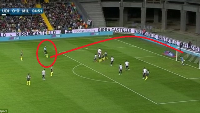 VIDEO: Pha sút phạt đẳng cấp của Balotelli khiến thủ môn chôn chân