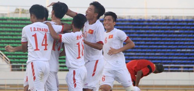 U19 Việt Nam đặt một chân tới VCK U19 châu Á 2016