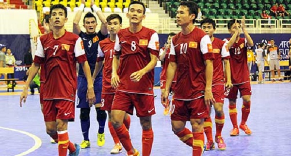 BXH Futsal thế giới 2016: Việt Nam giữ vị trí trước ngày dự VCK Đông Nam Á
