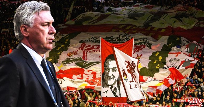 HLV Ancelotti lên tiếng về tin đồn tới Liverpool