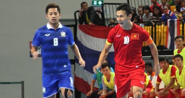 Giải futsal vô địch châu Á 2016: Việt Nam đối đầu Thái Lan