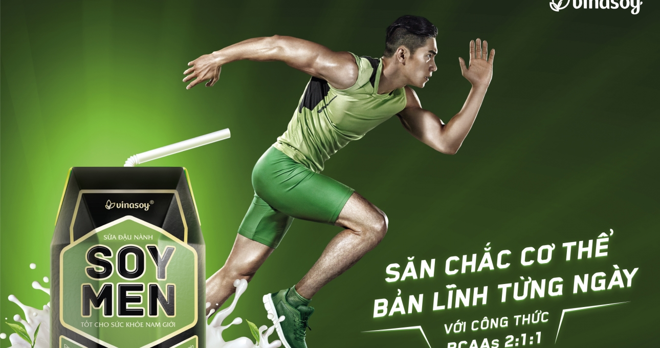 SOYMEN: Sữa đậu nành đầu tiên dành cho nam giới