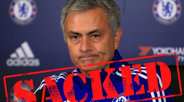 Chính thức: HLV Mourinho bị sa thải