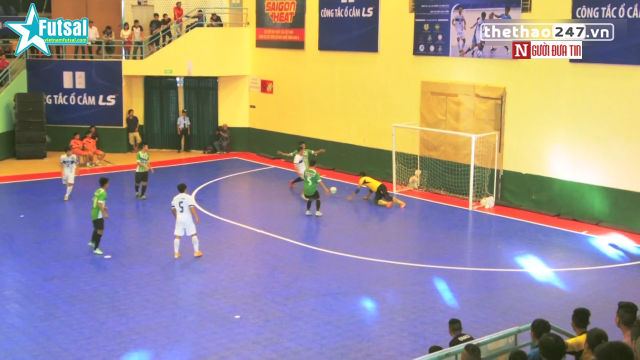 VIDEO: Người nhện Mã Hoàng Phúc khuất phục Thái Sơn Nam ở Cúp Futsal Việt Nam