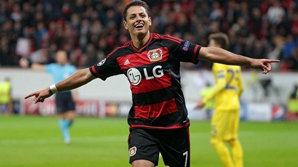 Rời Man Utd, Chicharito liên tiếp đón nhận những danh hiệu tại Bundesliga