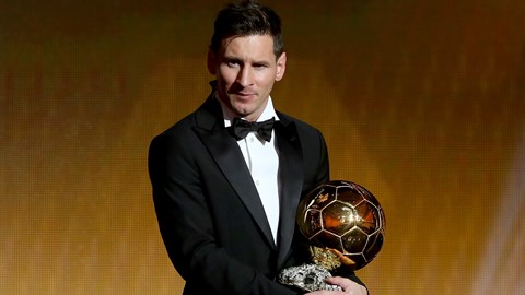 Lionel Messi giành Quả bóng vàng FIFA 2015