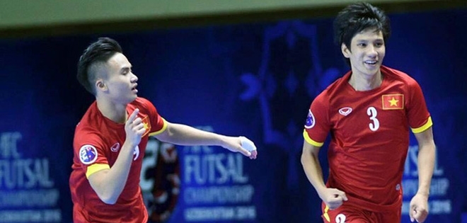 Việt Nam tăng liền 2 bậc trên BXH Futsal thế giới