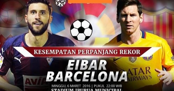 Link xem Eibar vs Barcelona, 22h00 ngày 6/3