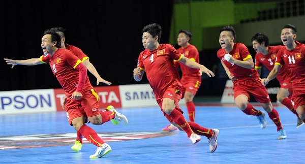 FIFA đưa tin về futsal Việt Nam