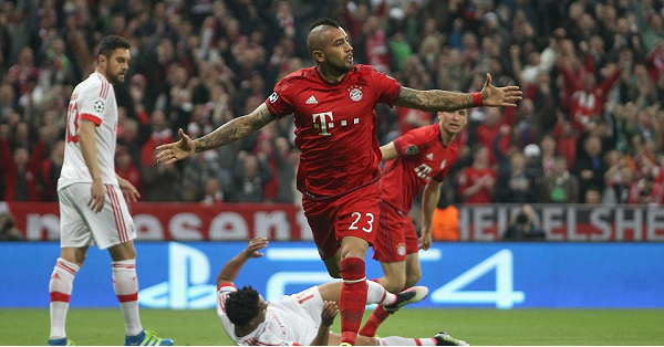 Vidal tỏa sáng, Bayern nhọc nhằn đánh bại Benfica