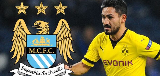 Man City ép giá Ilkay Gundogan với Dortmund