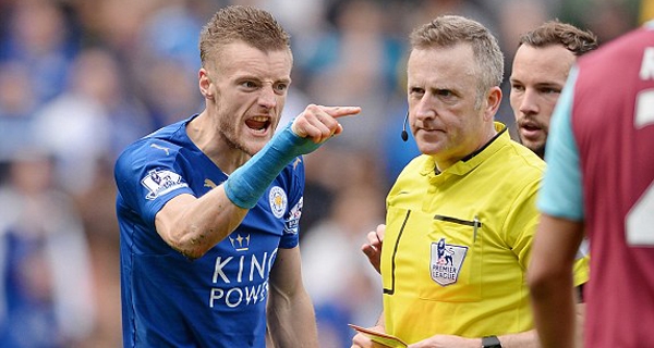 Jamie Vardy nhận án phạt nặng vì xúc phạm trọng tài