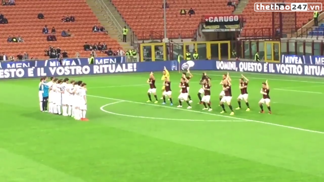 VIDEO: Cách AC Milan 'mua vui' cho khán giả đến sân
