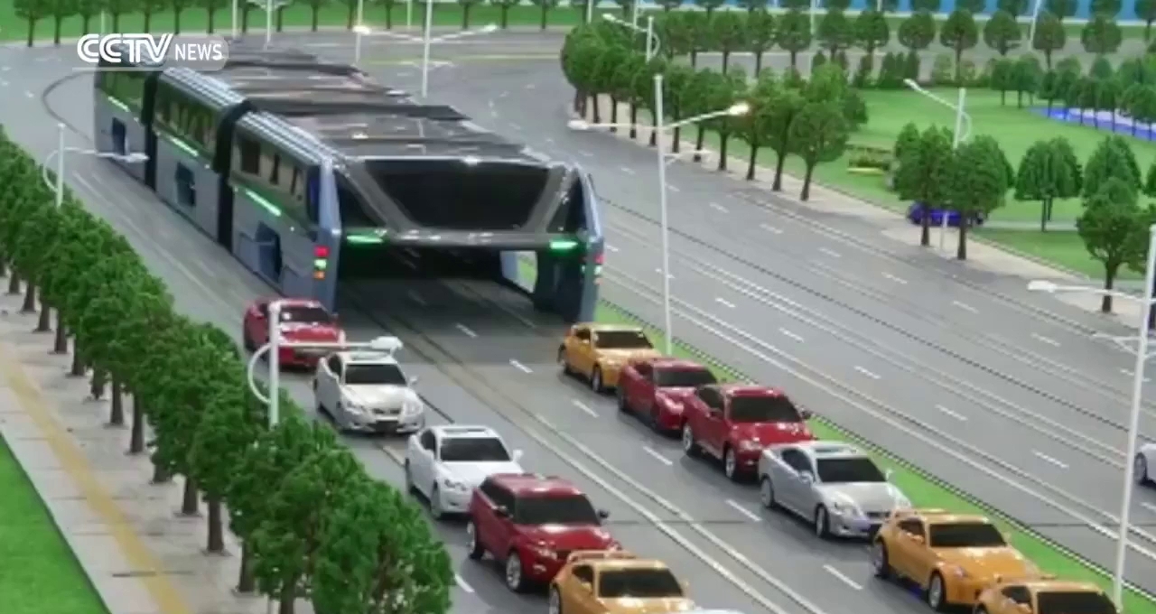 [Video] Dự án xe buýt trong tương lai không sợ tắc đường