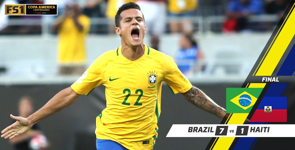 VIDEO: Cú hattrick đẳng cấp của Coutinho vào lưới Haiti