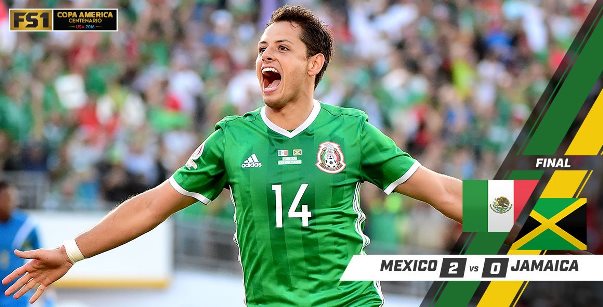 Video bàn thắng: Mexico 2-0 Jamaica (Vòng bảng Copa America 2016)