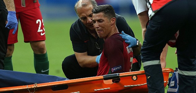Xác định được mức độ chấn thương của Ronaldo