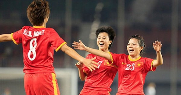 Tuyển nữ Việt Nam vào chung kết sau trận cầu kịch tính