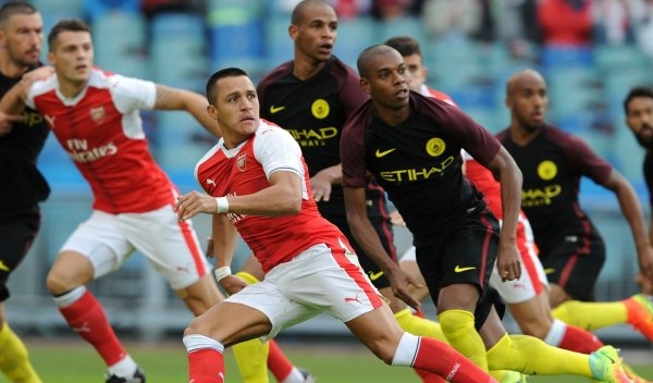 Video bàn thắng: Arsenal 3-2 Man City (Giao hữu CLB)