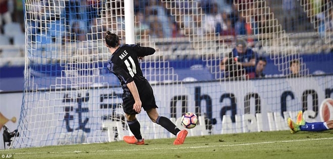 Chấm điểm Sociedad 0-3 Real: Tất cả dưới chân Bale