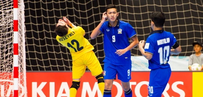 Tin tức Futsal W.C: Người Thái bị loại, xác định 3 cặp tứ kết