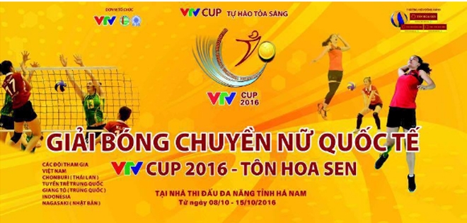 Lịch thi đấu VTV Cup 2016 - Trực tiếp, KQ, BXH VTV Cup 2016