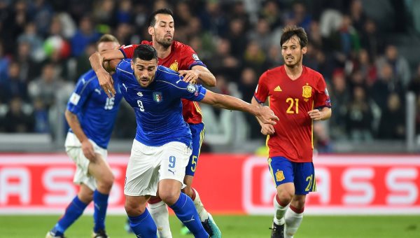 Video bàn thắng: Italia 1-1 Tây Ban Nha (Vòng loại World Cup 2018)