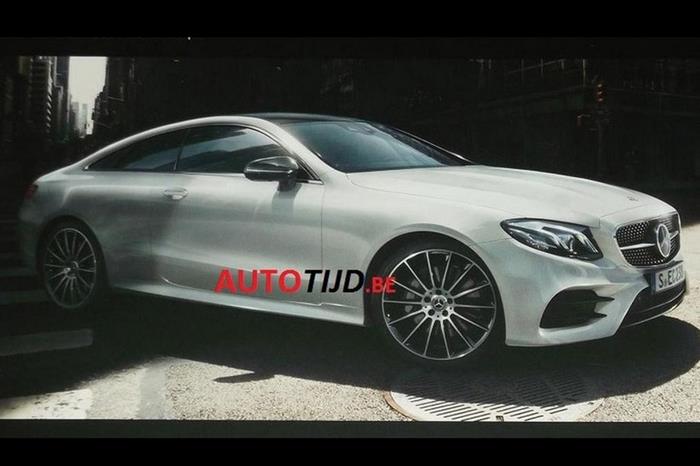 Rò rỉ tài liệu về Mercedes E-Class Coupe