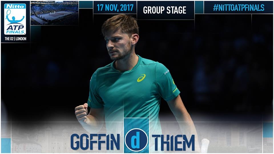 Hạ đẹp Dominic Thiem, David Goffin vào bán kết ATP Finals