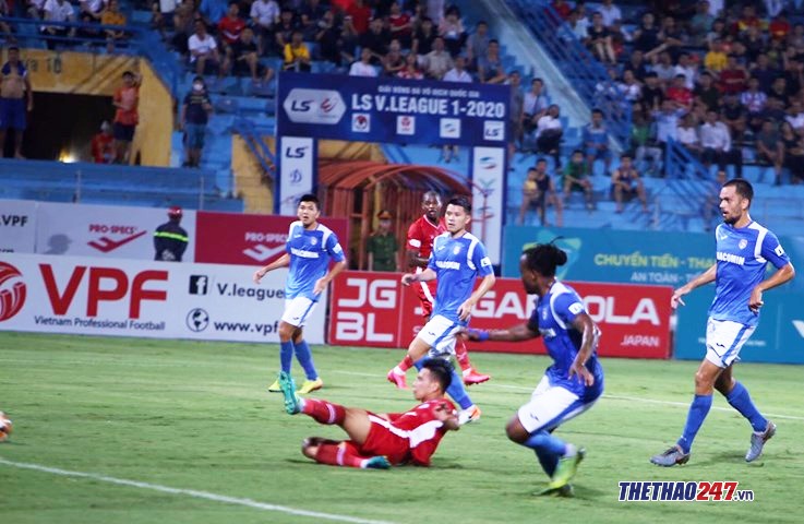 Highlights Viettel 1-1 TQN (Vòng 4 V-League 2020)