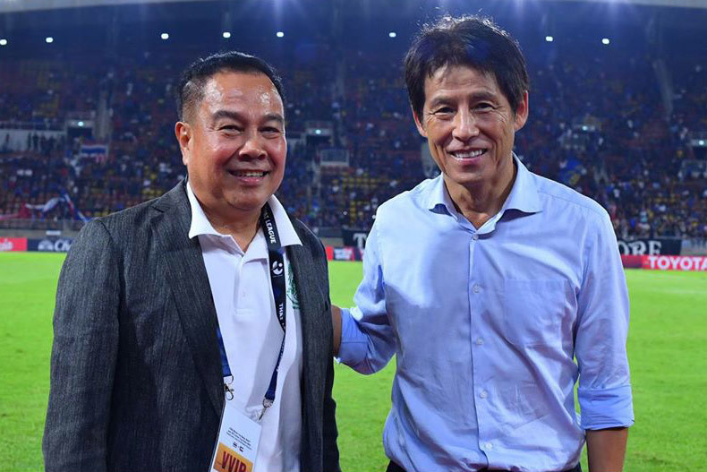 Chủ tịch Somyot tự bỏ tiền túi giúp bóng đá Thái Lan vượt khủng hoảng