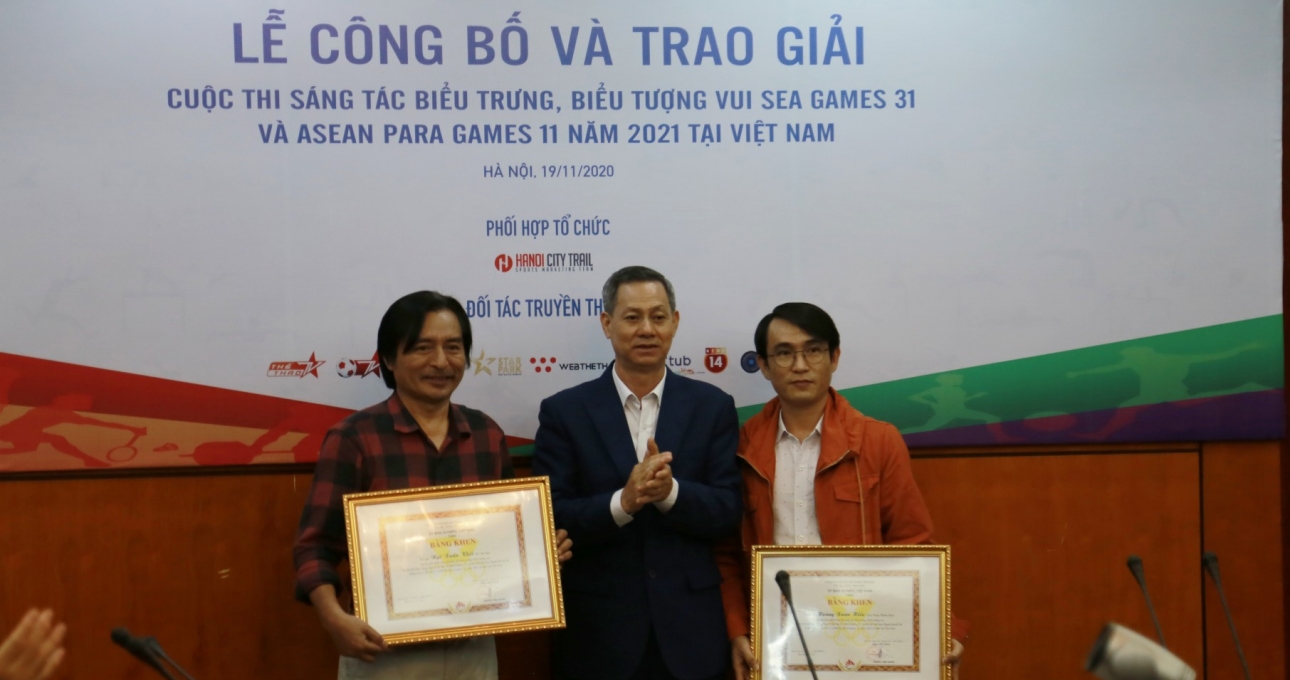 Việt Nam công bố và trao giải cuộc thi sáng tác logo, linh vật SEA Games 31