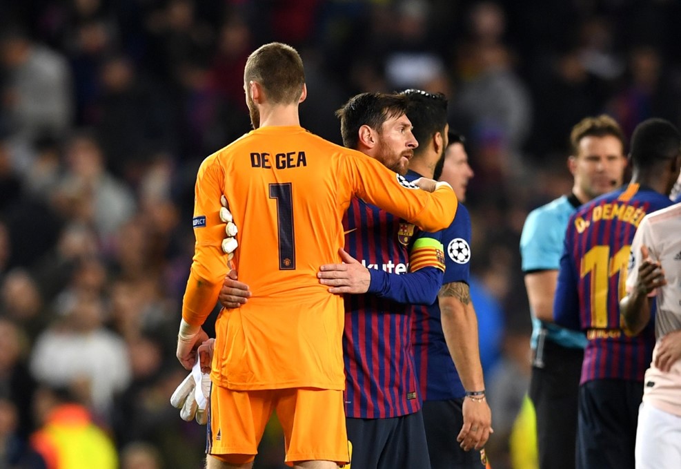 Chấm điểm Barca 3-0 MU: Thiên tài Messi, tội đồ De Gea