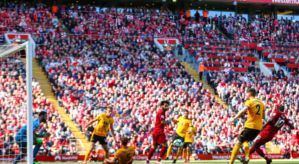 VIDEO: Mane lập công giúp Liverpool vươn lên đầu bảng