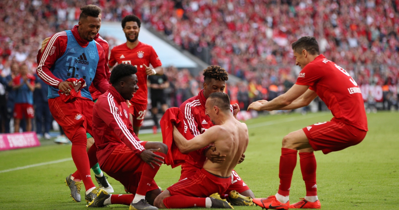 'Robbery' lập công, Bayern chính thức vô địch Bundesliga