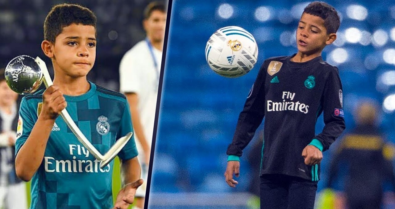 Ghi 56 bàn sau 35 trận, con trai Ronaldo được CLB cũ của cha theo đuổi