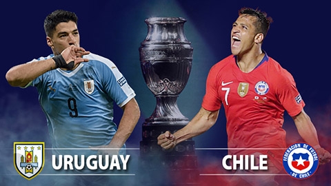 Xem trực tiếp Chile vs Uruguay - Copa America 2019 ở đâu?