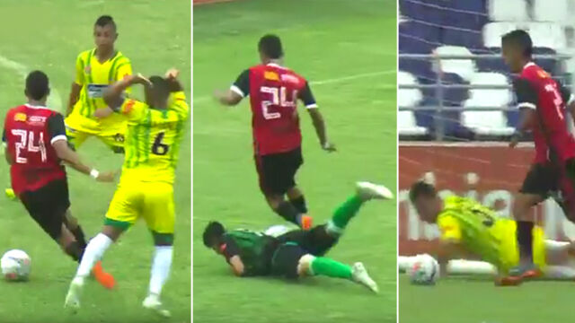VIDEO: Cầu thủ Colombia gây bão khi solo qua 7 người trước khi ghi bàn