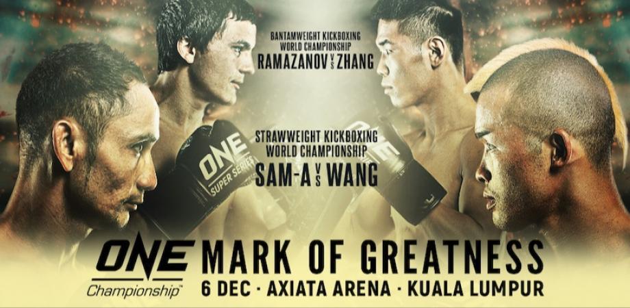 Những trận đấu không thể bỏ lỡ của sự kiện ONE: Mark Of Greatness