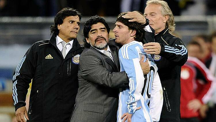 Maradona không chọn Messi là cầu thủ vĩ đại nhất thế giới