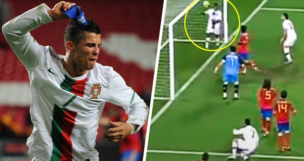 Nani 'kêu oan' trong pha cướp siêu phẩm để đời của Ronaldo