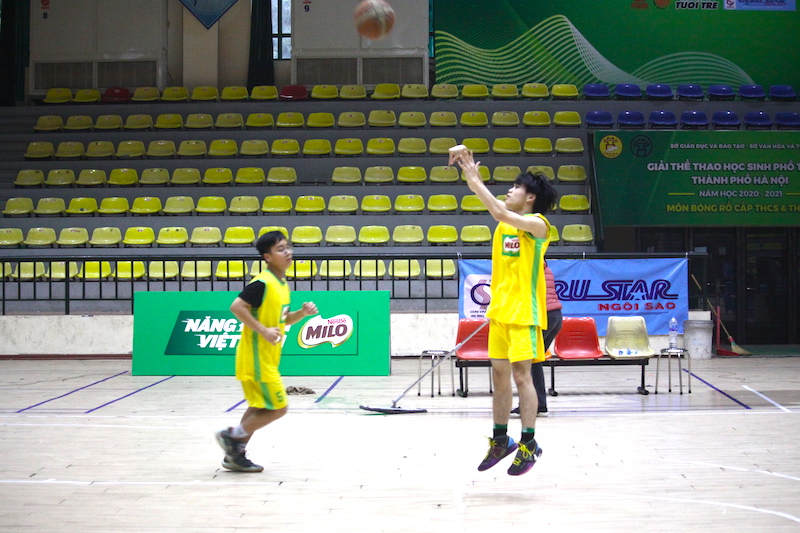 THPT FPT dừng chân đáng tiếc ở giải bóng rổ học sinh Hà Nội