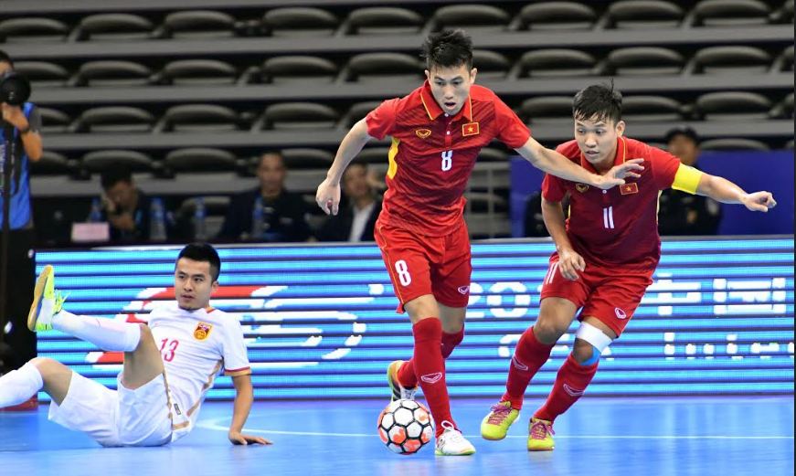 Futsal Uzbekistan hơn Việt Nam bao nhiêu bậc trên BXH 