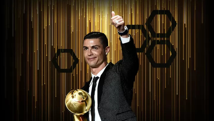 Thắng Messi, Ronaldo lần thứ 6 là cầu thủ hay nhất thế giới