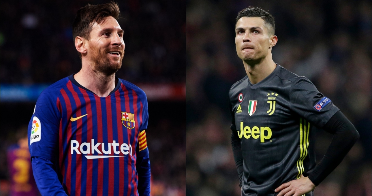 Messi được trả lương gần gấp đôi Ronaldo