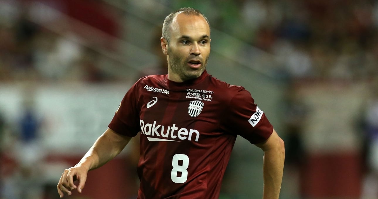 Iniesta giúp CLB Nhật Bản đạt cột mốc lịch sử