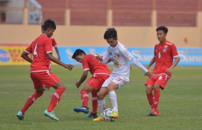 Thua đậm U19 Myanmar, HAGL hết cơ hội đá CK với U19 Việt Nam