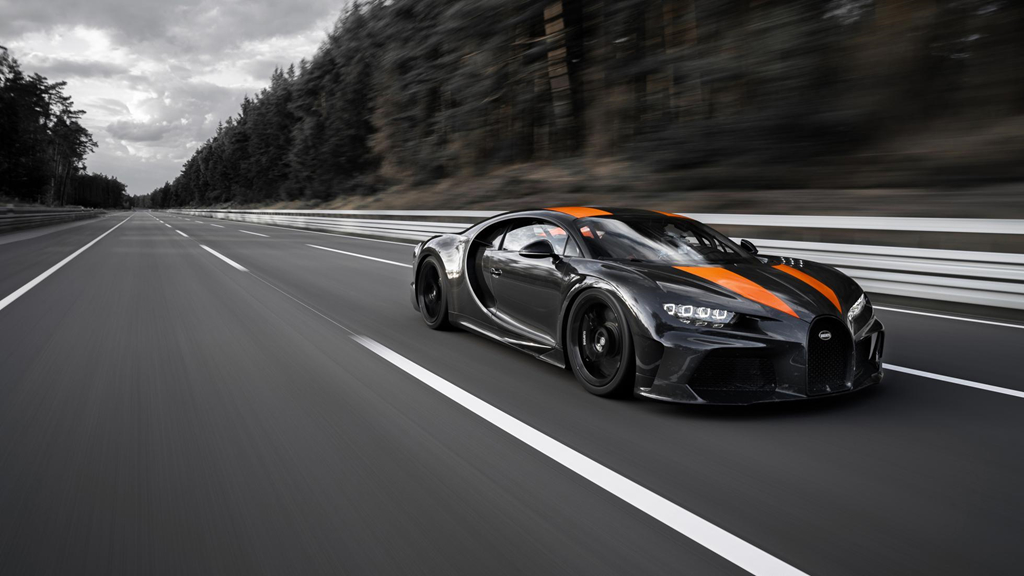 VIDEO: Siêu xe Bugatti Chiron đạt tốc độ 490 km/h, phá vỡ mọi kỷ lục!