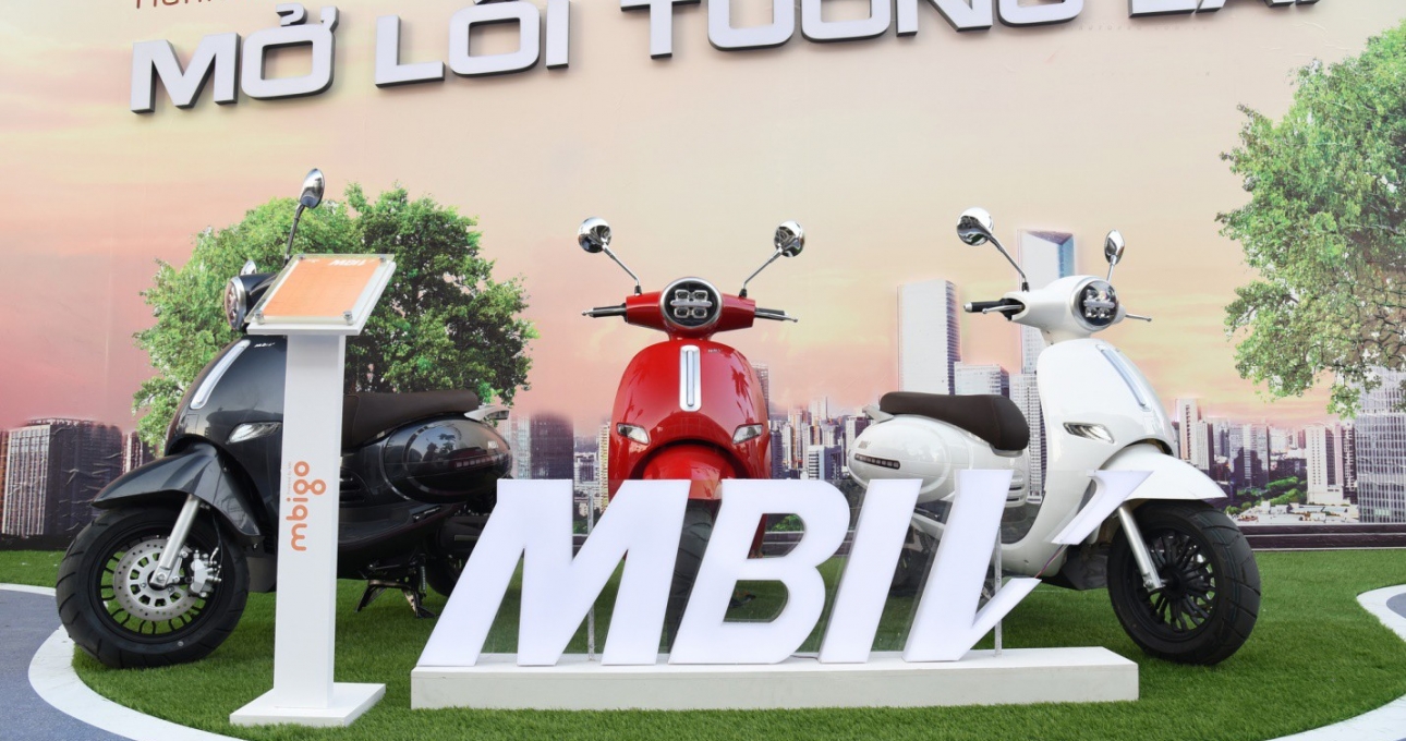 Xe máy điện MBIGO ra mắt tại Việt Nam, cạnh tranh VinFast Klara
